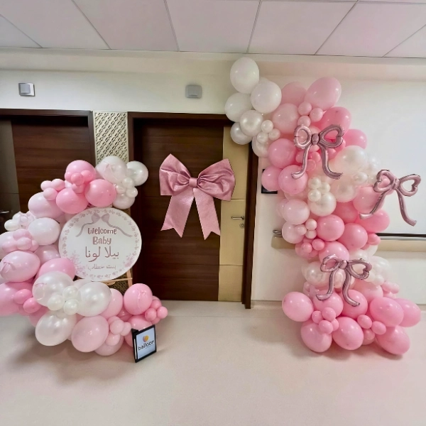Hospital Deoration For Welcome Little Princess in UAE