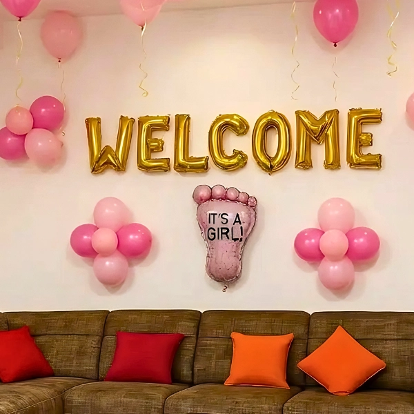 Balloon decoration setup — photo 2