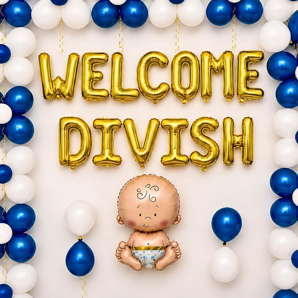 Balloon decoration setup — photo 2