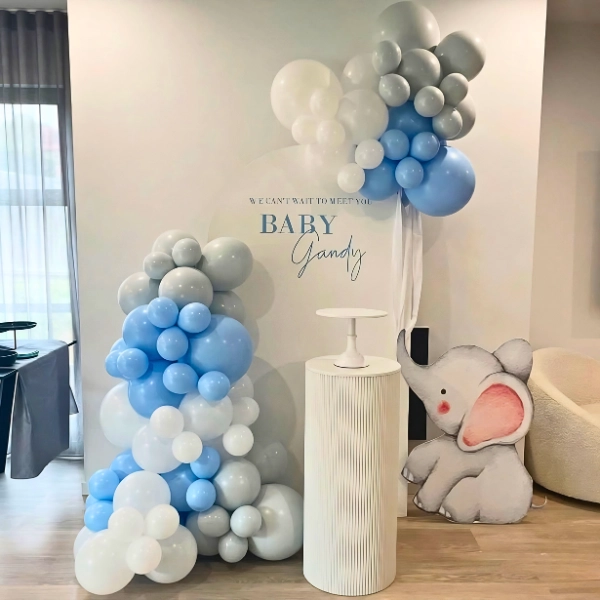 Minimal Baby Shower Decoration in UAE