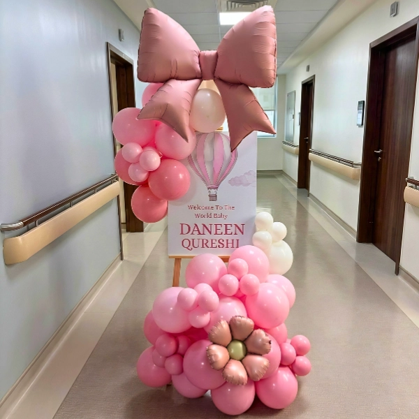 Tide With Love Welcome Baby Hospital Decoration in UAE