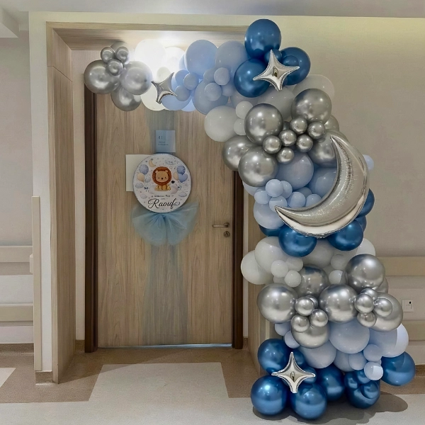 Simple Arch Baby Welcome Decoration At Hospital in UAE
