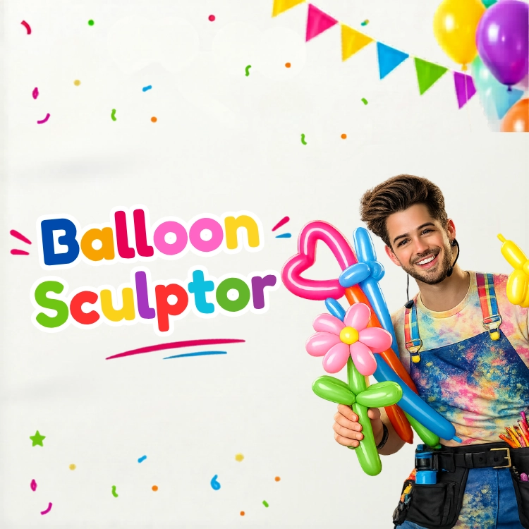 Creative Balloon Sculptor for Kids Birthday in UAE