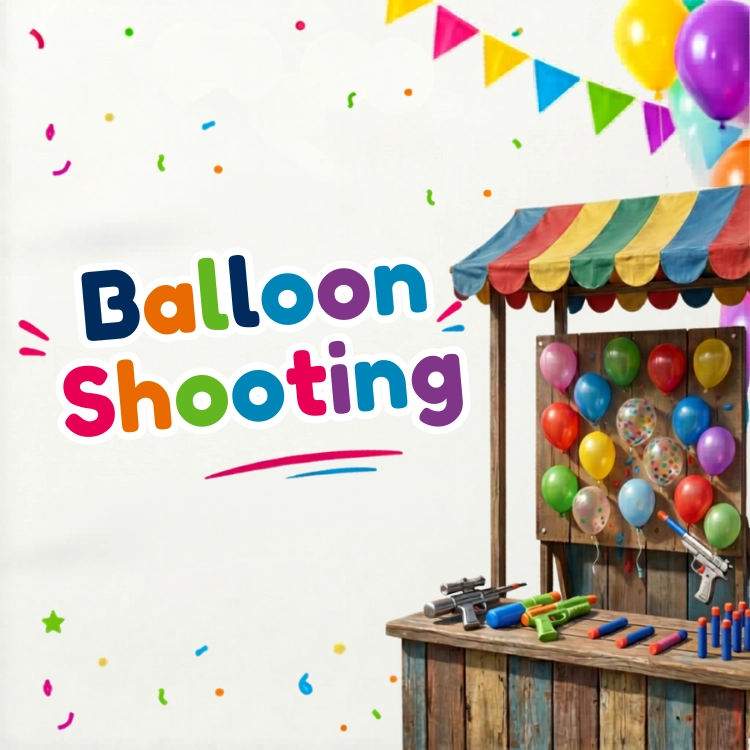 Fun Balloon Shooting Game for Birthday in UAE