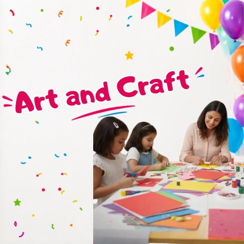 Kids Art and Craft Activity for Birthday in UAE