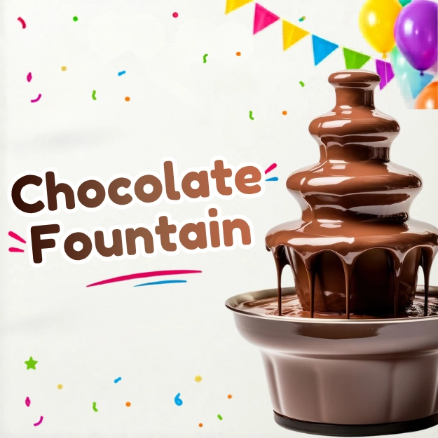 Kids Party Chocolate Fountain Setup in UAE
